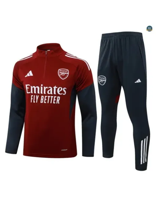 Survetement Enfant foot Arsenal 2026/27 Rouge/Blanc