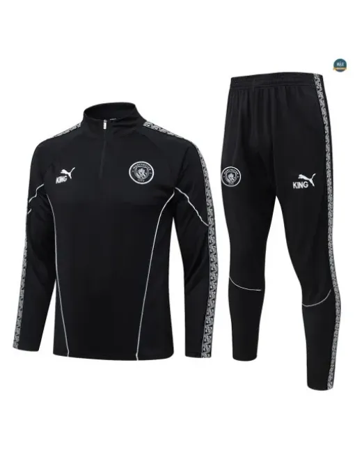 Survetement Enfant foot Manchester City 2026/27 Noir
