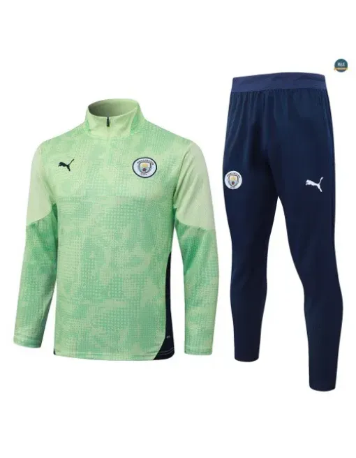 Survetement Enfant foot Manchester City 2026/27 Vert