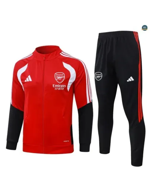 Veste Survetement Enfant foot Arsenal 2026/27 Rouge