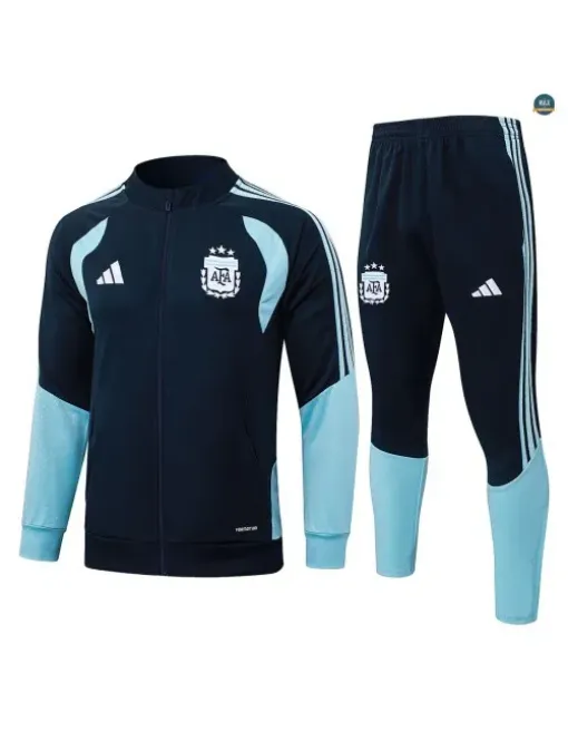 Veste Survetement foot Argentine 2026/27 Bleu Marine