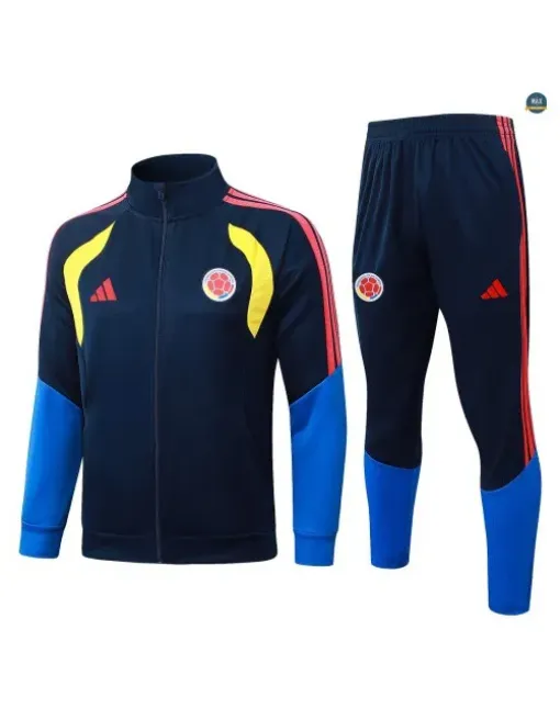 Veste Survetement foot Colombie 2026/27 Bleu Marine