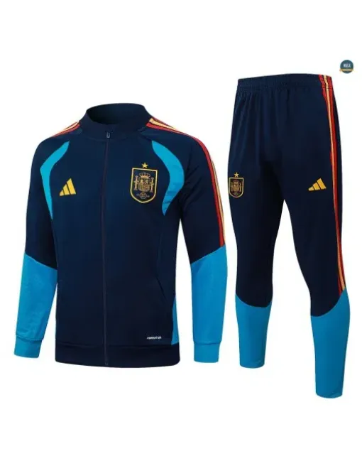 Veste Survetement foot Espagne 2026/27 Bleu Marine