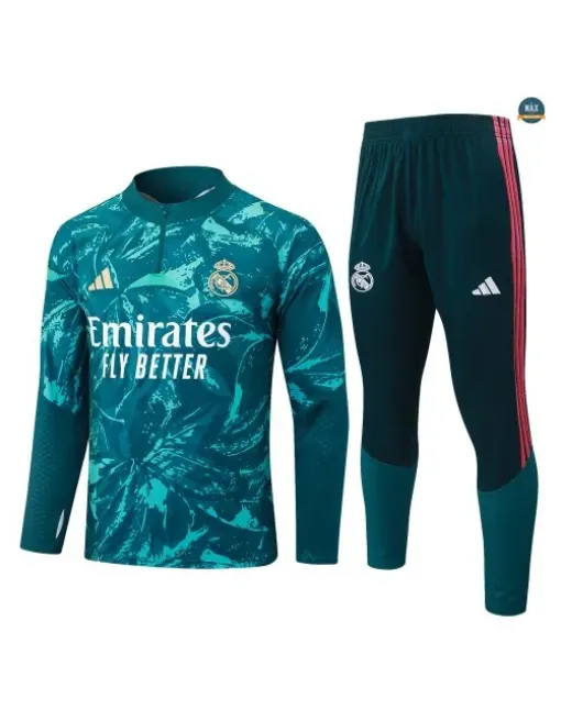 Acheter Survetement Enfant Foot Real Madrid 2026/27 Vert