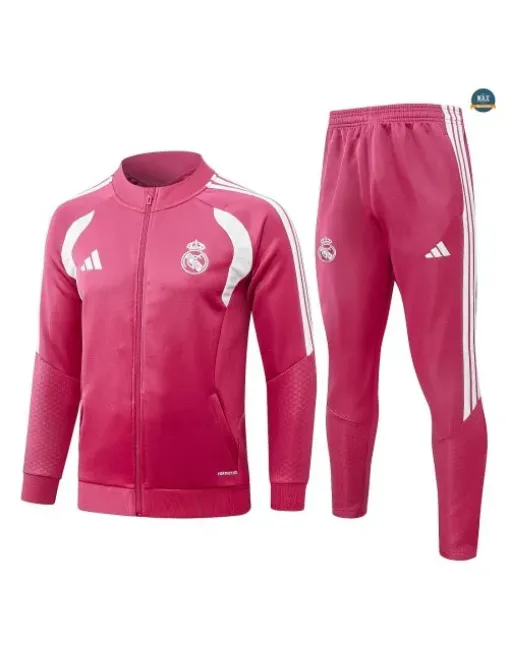 Achetez Veste Survetement Enfant Foot Real Madrid 2026/27 Rose
