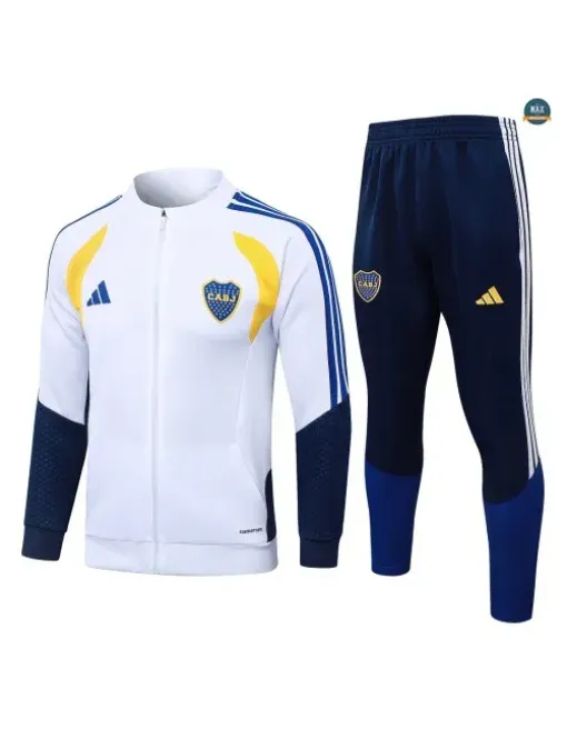 Achetez Veste Survetement Foot Boca Juniors 2026/27 Blanc