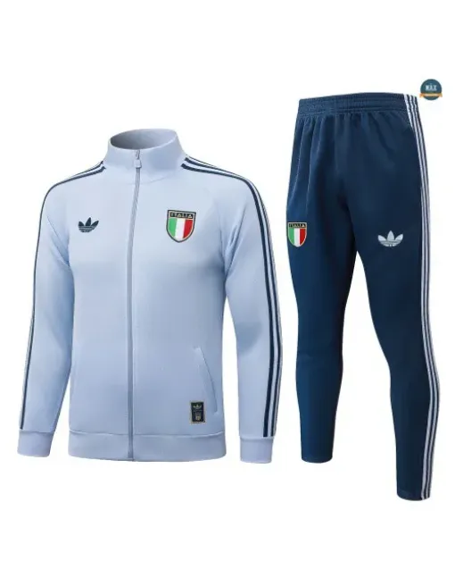 Achetez Veste Survetement Foot Italie 2026/27 Bleu Clair
