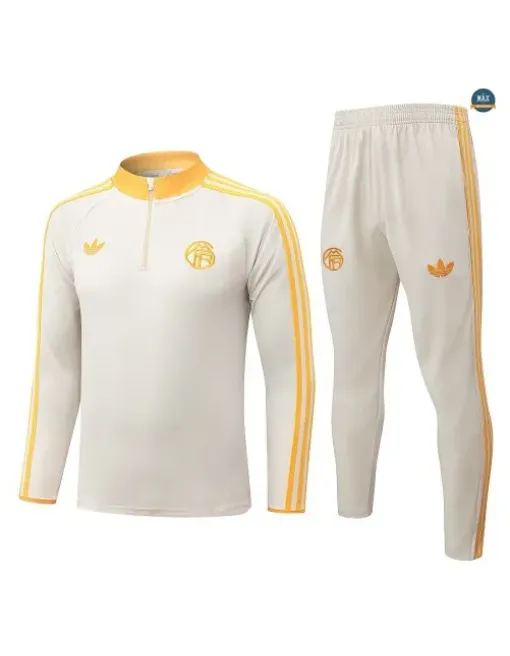 Marque Survetement Enfant Foot Bayern Munich 2026/27 blanc cass�