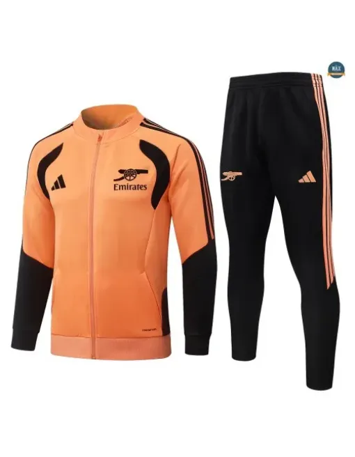 Marque Veste Survetement Enfant Foot Arsenal 2026/27 Orange