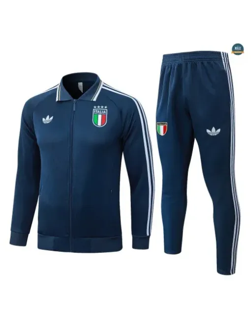 Marque Veste Survetement Foot Italie 2026/27 Bleu Marine