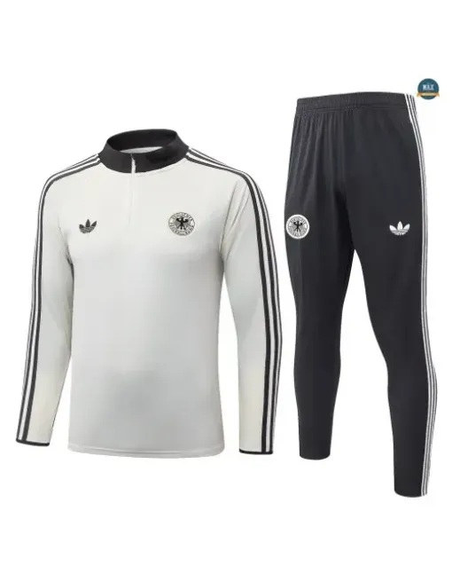 Soldes Survetement Enfant Foot Allemagne 2026/27 blanc cassé