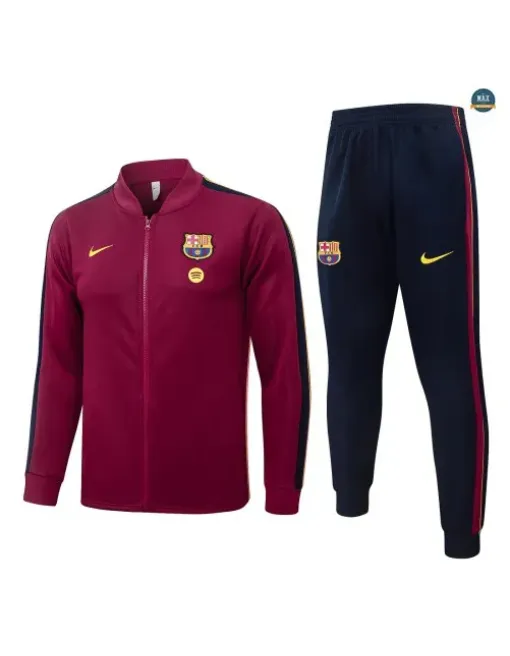 Soldes Veste Survetement Enfant Foot Barcelone 2026/27 Jujube Ro