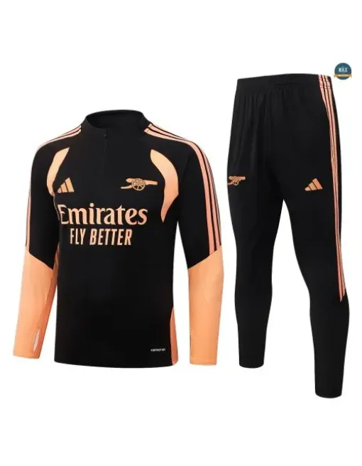 Survetement Foot Arsenal 2026/27 Noir/Orange
