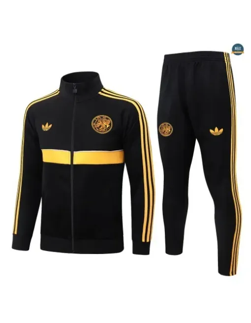 Veste Survetement Enfant Foot Ajax 2026/27 Noir