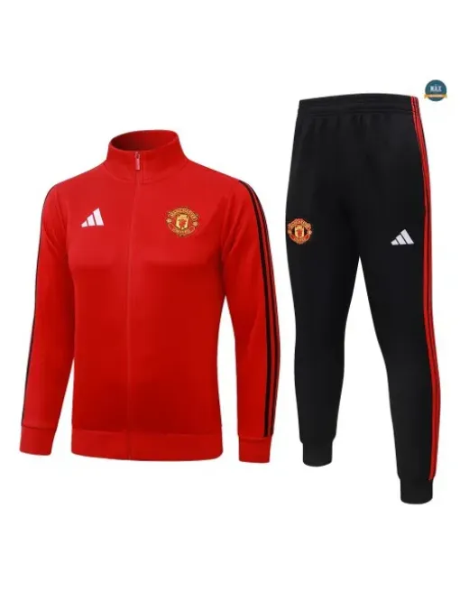 Veste Survetement Enfant Foot Manchester United 2026/27 Ro
