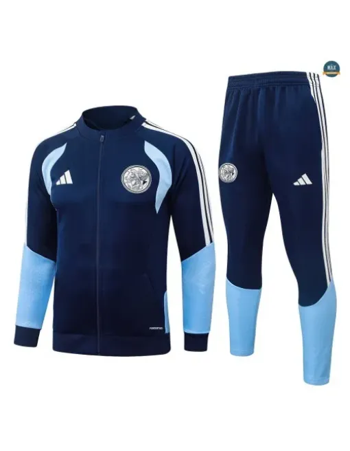 Veste Survetement Foot AFC Ajax 2026/27 Bleu