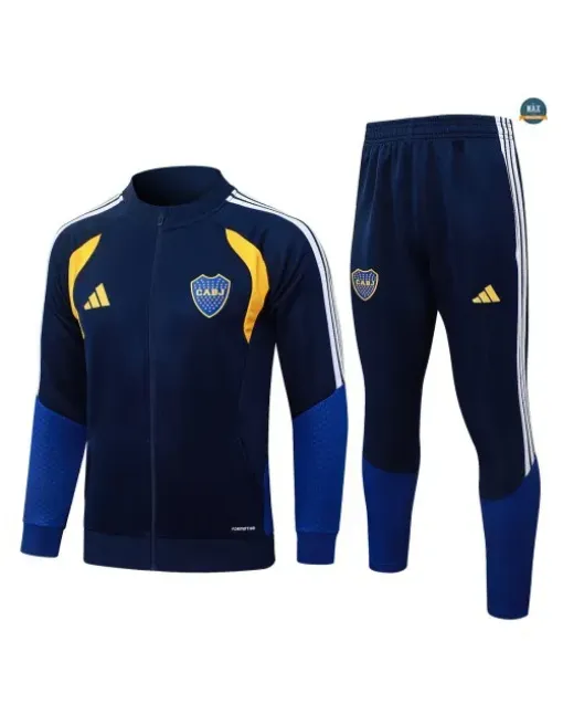 Veste Survetement Foot Boca Juniors 2026/27 Bleu Marine/Ja