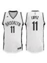 Brook Lopez Brooklyn Nets - White