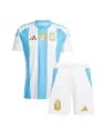 Maillot Argentine Domicile 2024 Junior Kit