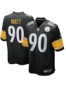 T.j. Watt Pittsburgh Steelers - Black