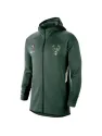 Veste Zippé à Capuche Milwaukee Bucks - Green