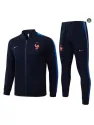 Marque Veste Survetement Enfant Foot France 2026/27 Bleu Marine