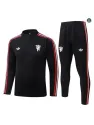 Soldes Survetement Enfant Foot Manchester United 2026/27 Noir