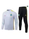 Soldes Survetement Foot Brésil 2026/27 Blanc