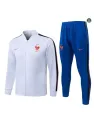 Soldes Veste Survetement Enfant Foot France 2026/27 Blanc