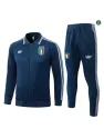 Veste Survetement Enfant Foot Italie 2026/27 Bleu Marine