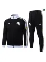 Veste Survetement Enfant Foot Juventus 2026/27 Noir/Gris