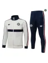 Veste Survetement Foot Bayern Munich 2026/27 blanc cass