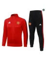Veste Survetement Foot Manchester United 2026/27 Rouge